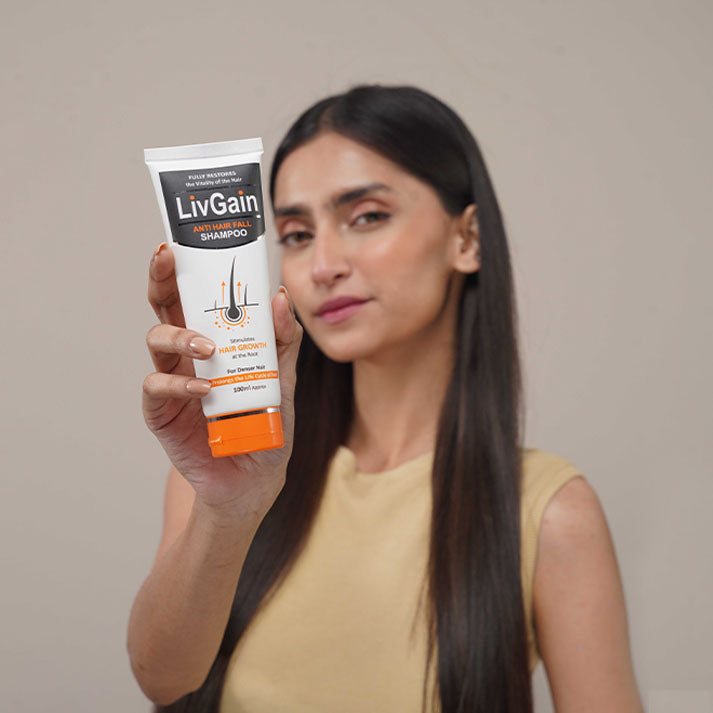 LivGain Anti Hair Fall Shampoo